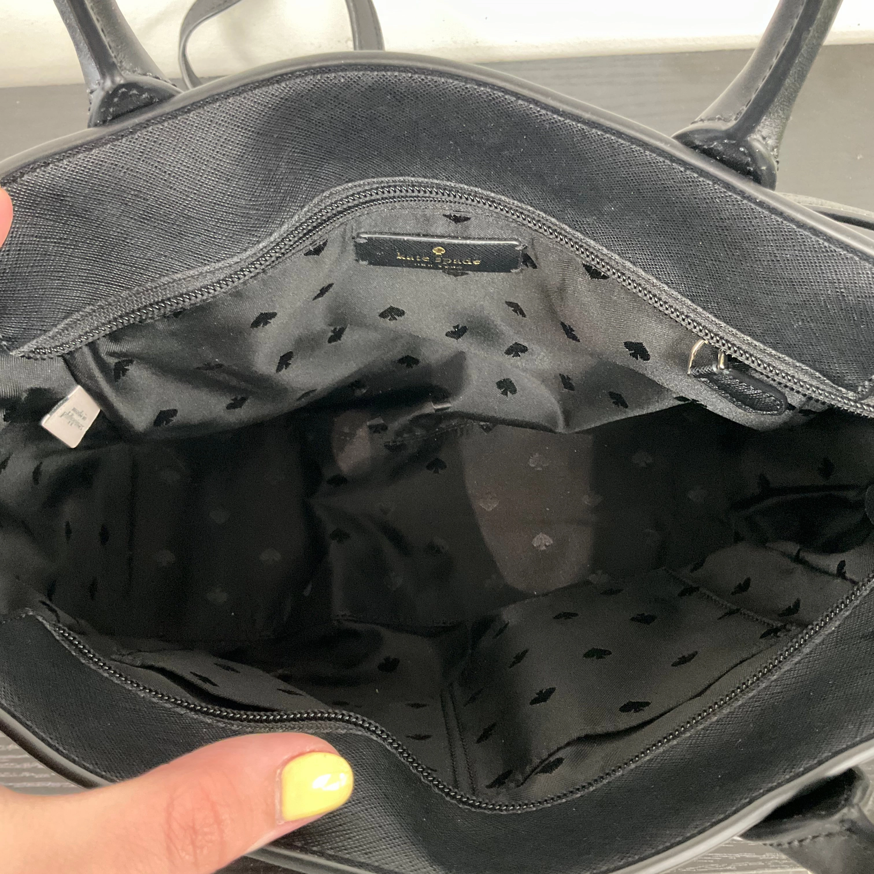 Crossbody Designer By Kate Spade In Black, Size:Small