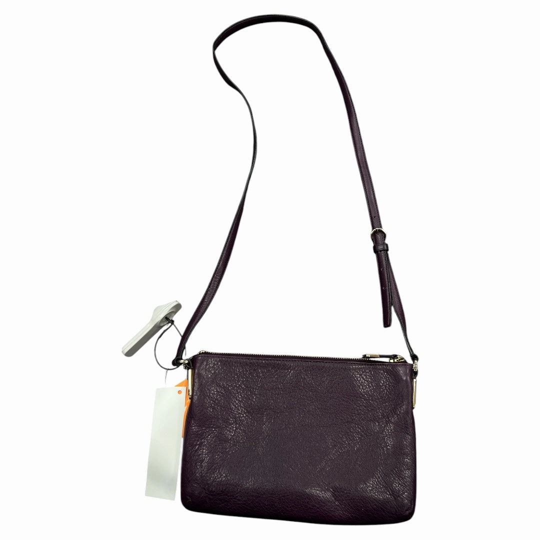 Crossbody Designer By Kate Spade In Maroon, Size:Small