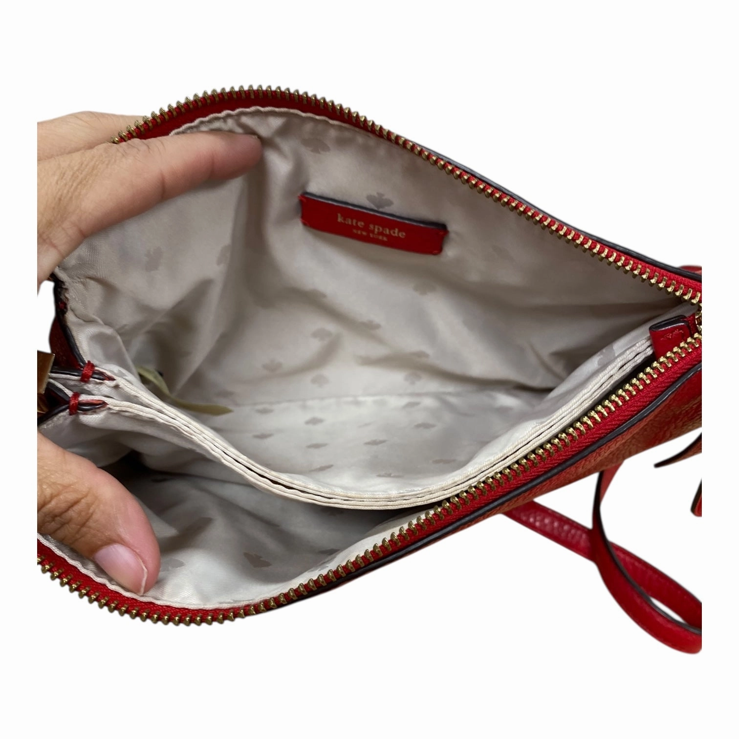 CROSSBODY DESIGNER by KATE SPADE In RED, Size: MEDIUM