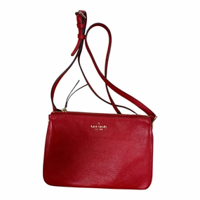 CROSSBODY DESIGNER by KATE SPADE In RED, Size: MEDIUM