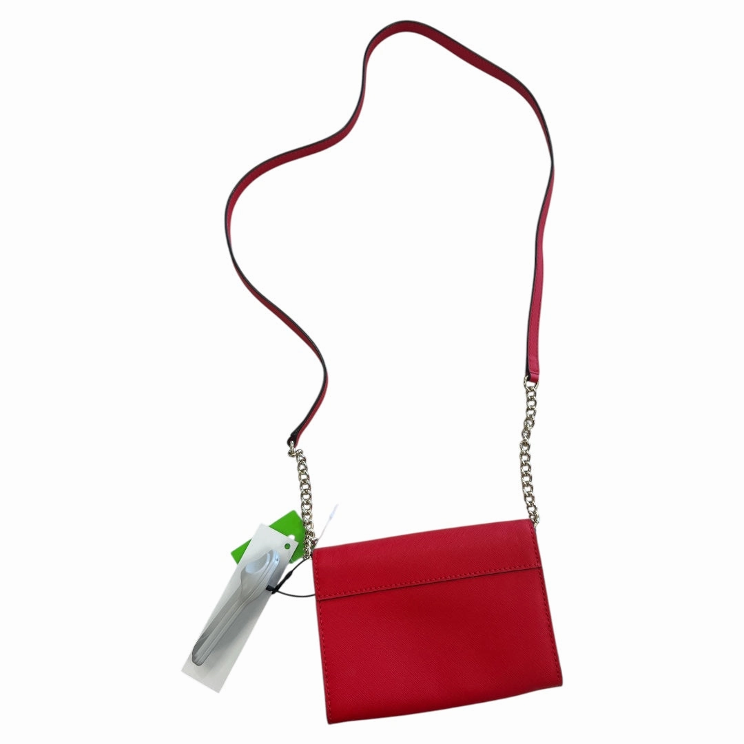 Crossbody Designer By Kate Spade In Red, Size:Small