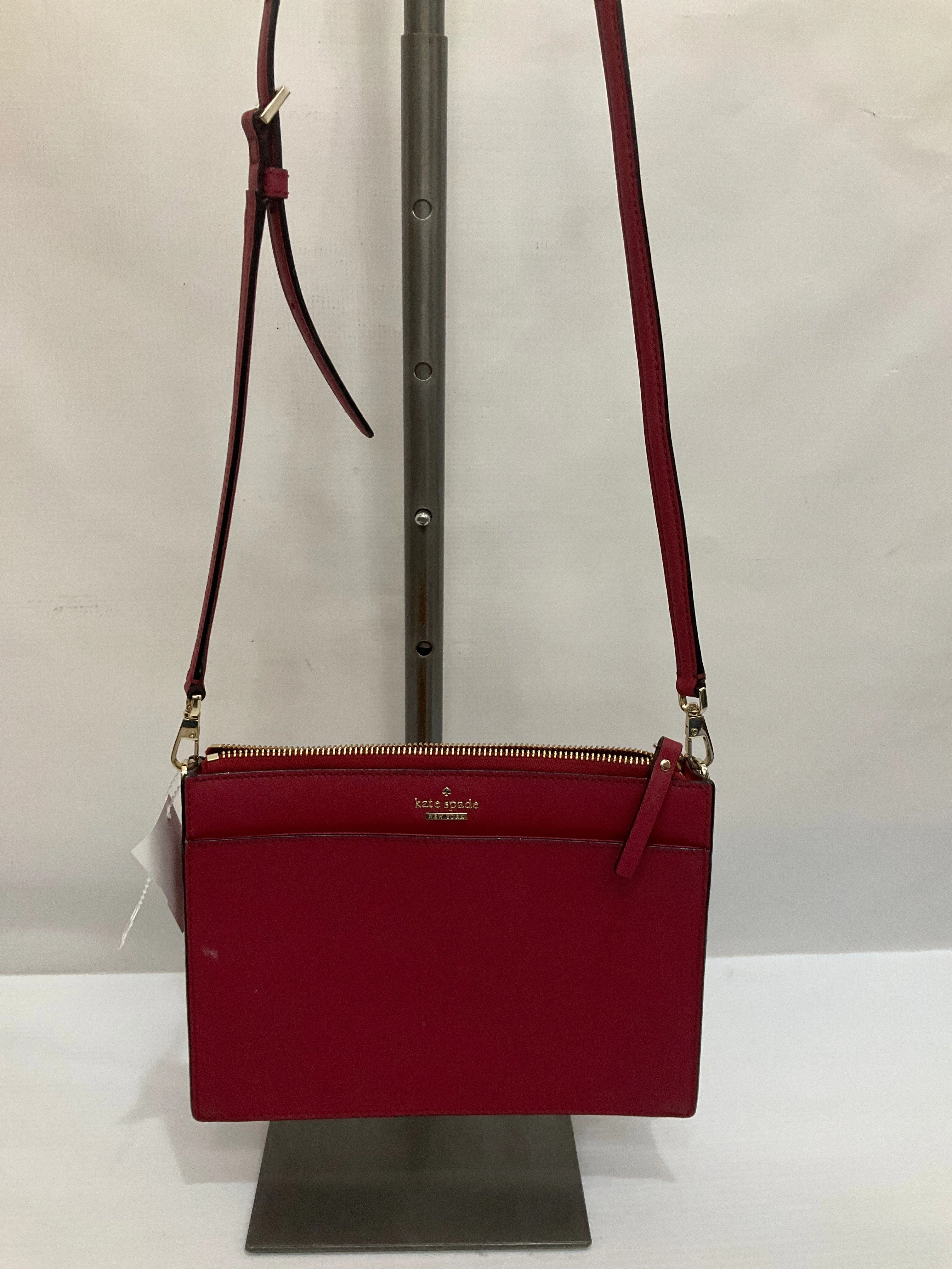 Crossbody Designer By Kate Spade In Red, Size:Small