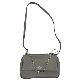 Crossbody Designer By Kate Spade In Taupe, Size:Small