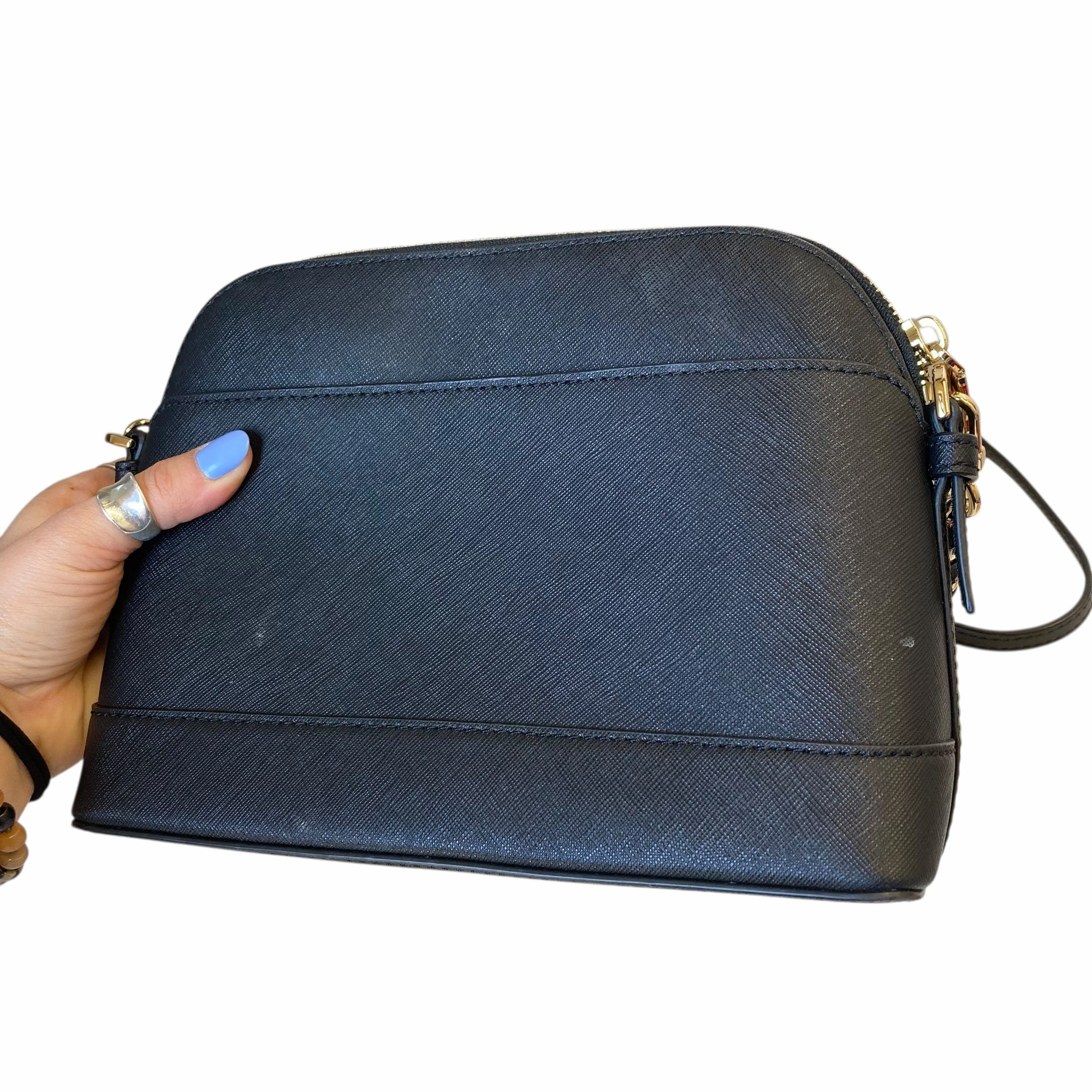 Crossbody Designer By Michael Kors In Black, Size:Medium