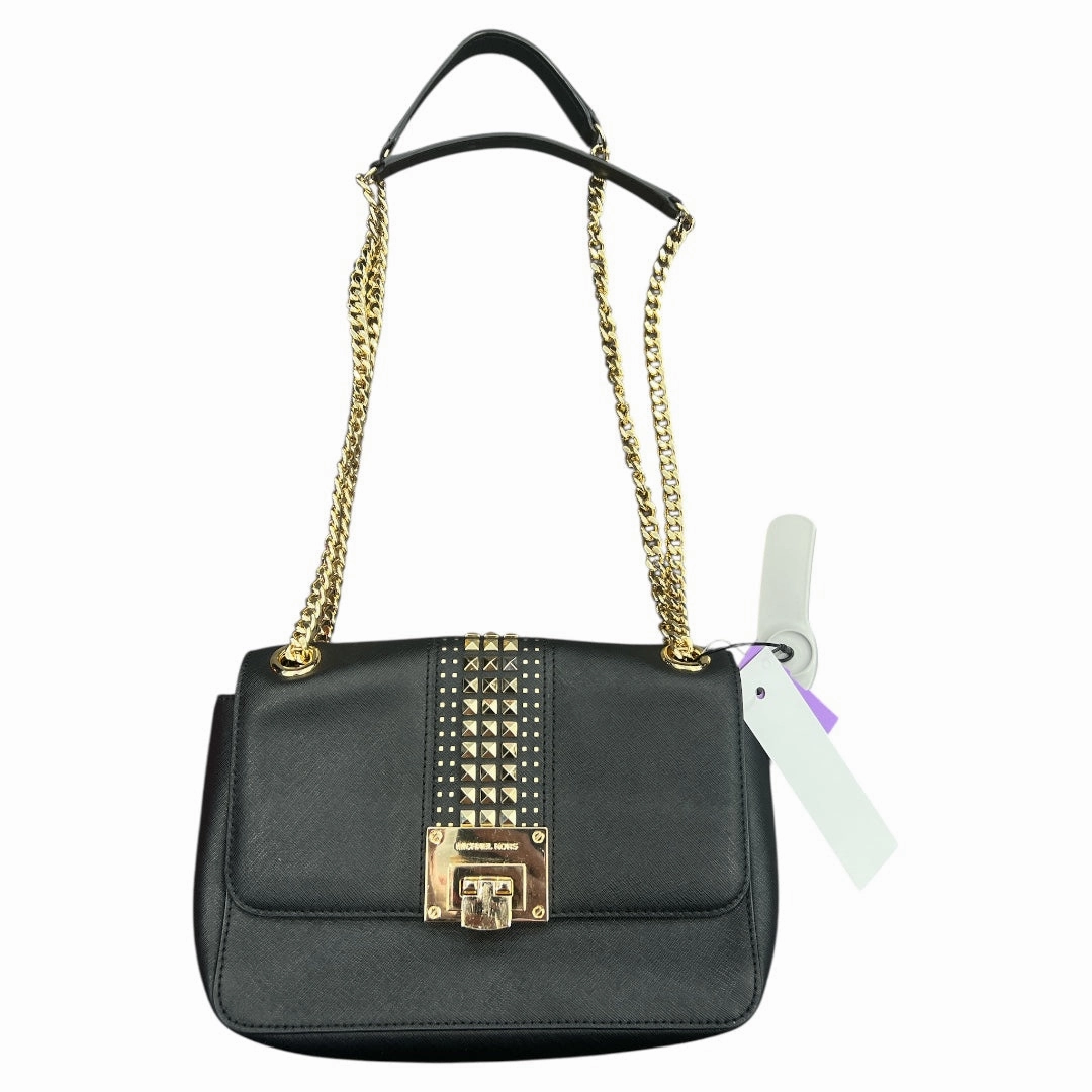 Crossbody Designer By Michael Kors In Black, Size:Medium