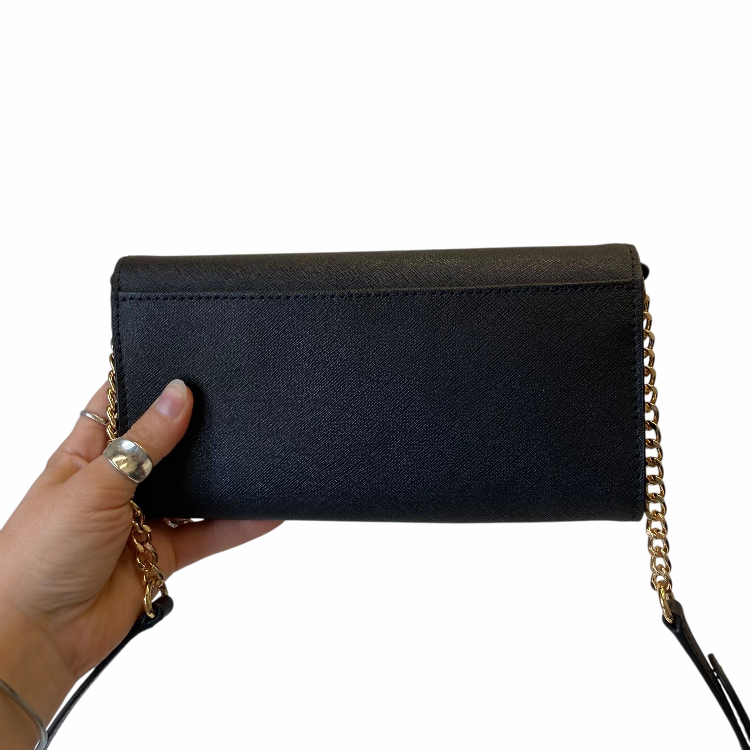 Crossbody Designer By Michael Kors In Black, Size:Small