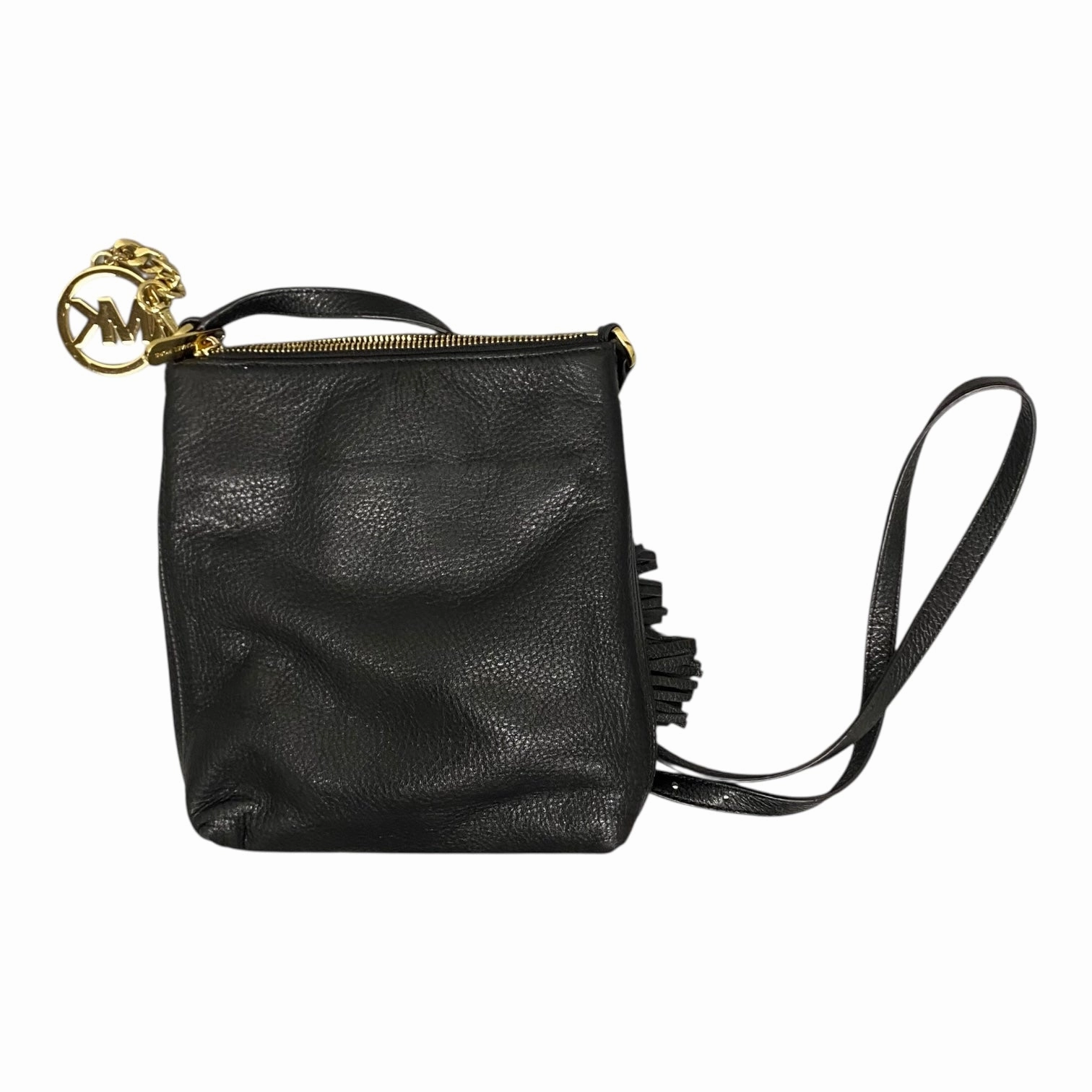 Crossbody Designer By Michael Kors In Black, Size:Small
