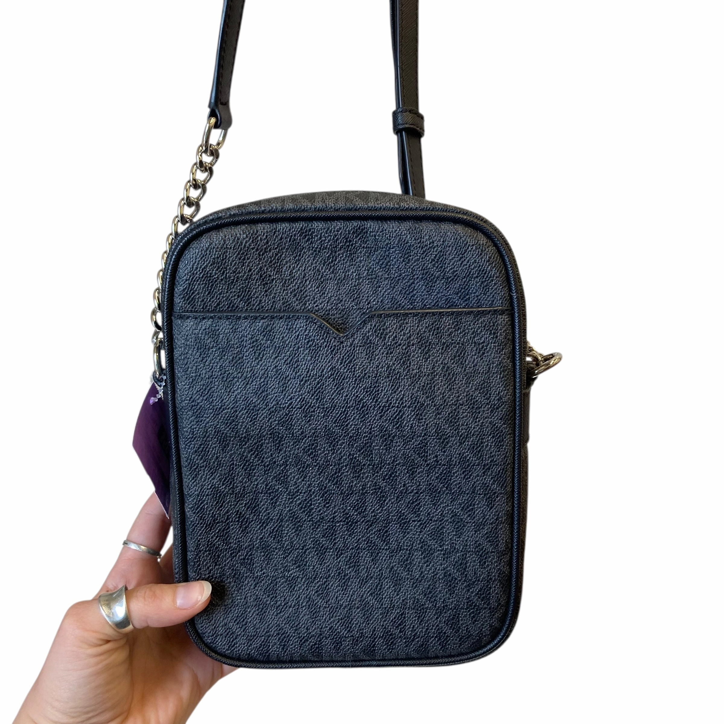 Crossbody Designer By Michael Kors In Black, Size:Small