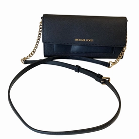 Crossbody Designer By Michael Kors In Black, Size:Small