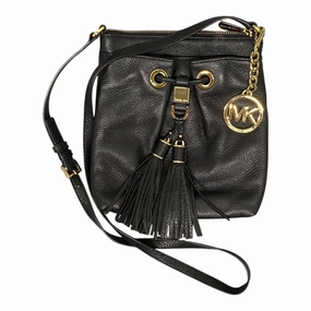 Crossbody Designer By Michael Kors In Black, Size:Small