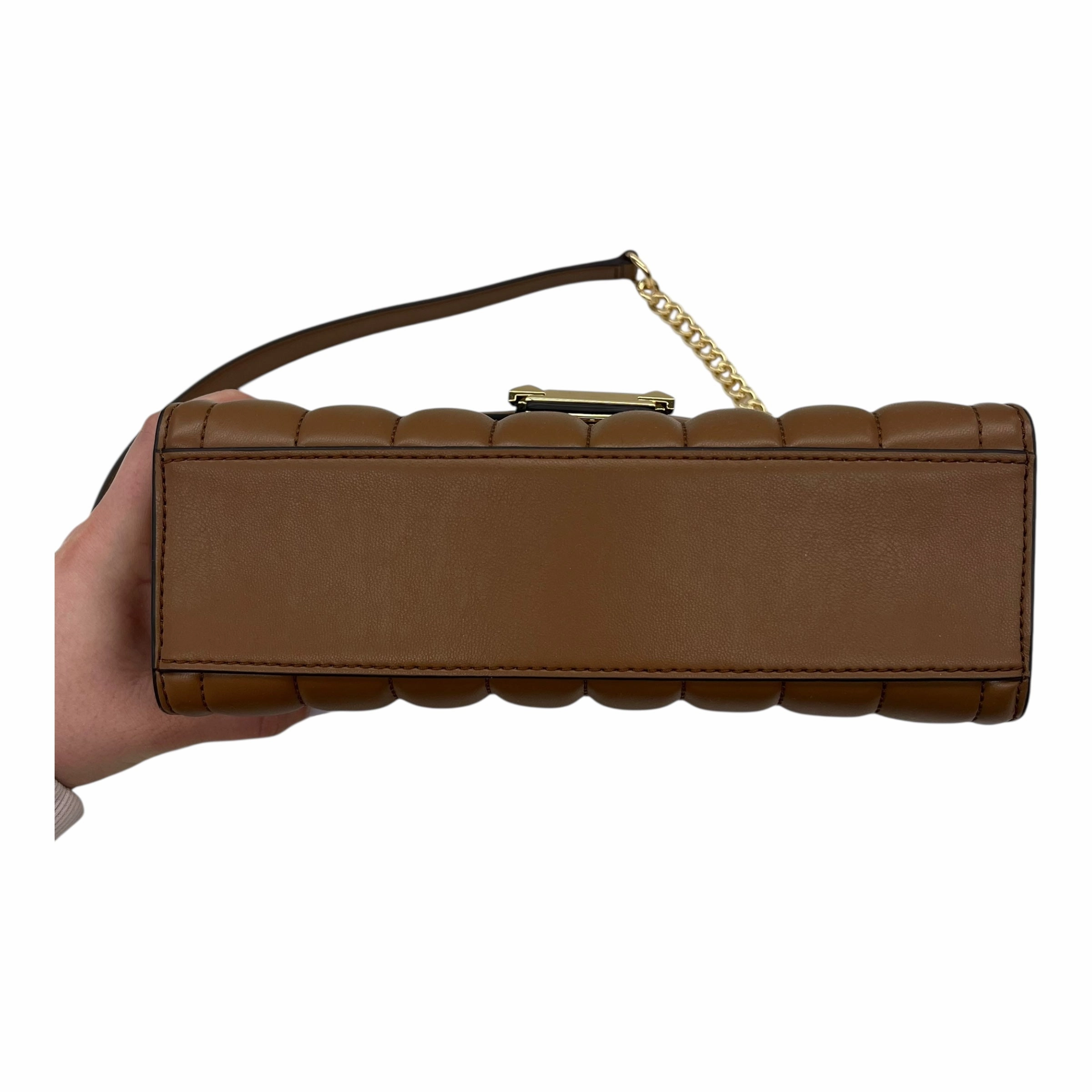 Crossbody Designer By Michael Kors In Brown, Size:Medium