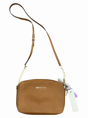Crossbody Designer By Michael Kors In Brown, Size:Medium