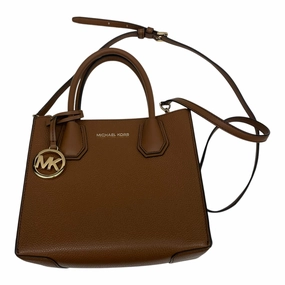Crossbody Designer By Michael Kors In Brown, Size:Medium