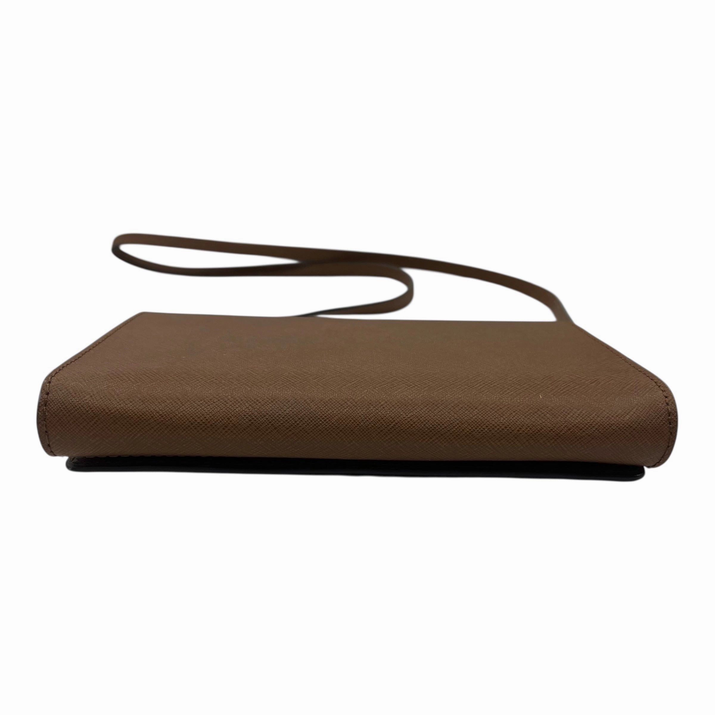 Crossbody Designer By Michael Kors In Brown, Size:Small