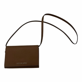 Crossbody Designer By Michael Kors In Brown, Size:Small