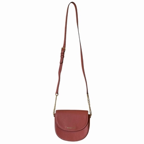 Crossbody Designer By Michael Kors In Coral, Size:Small