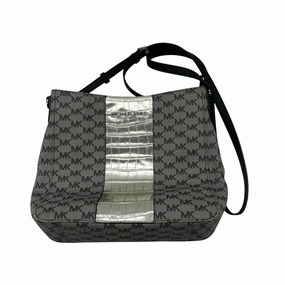 Crossbody Designer By Michael Kors In Grey, Size:Medium