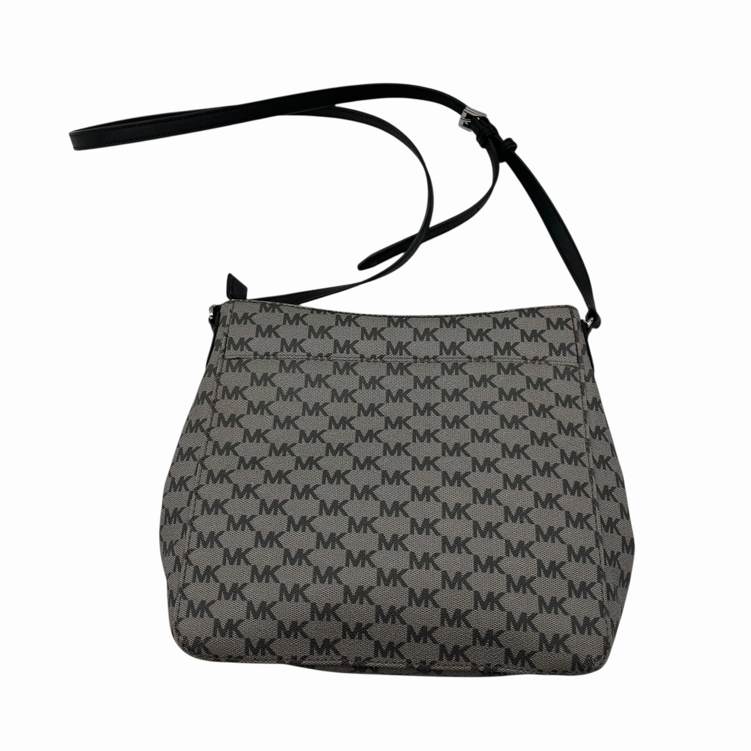 Crossbody Designer By Michael Kors In Grey, Size:Medium