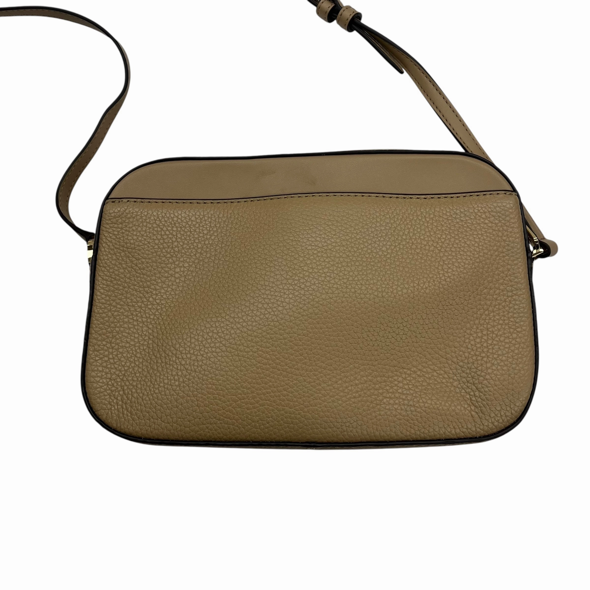 Crossbody Designer By Michael Kors In Tan, Size:Medium