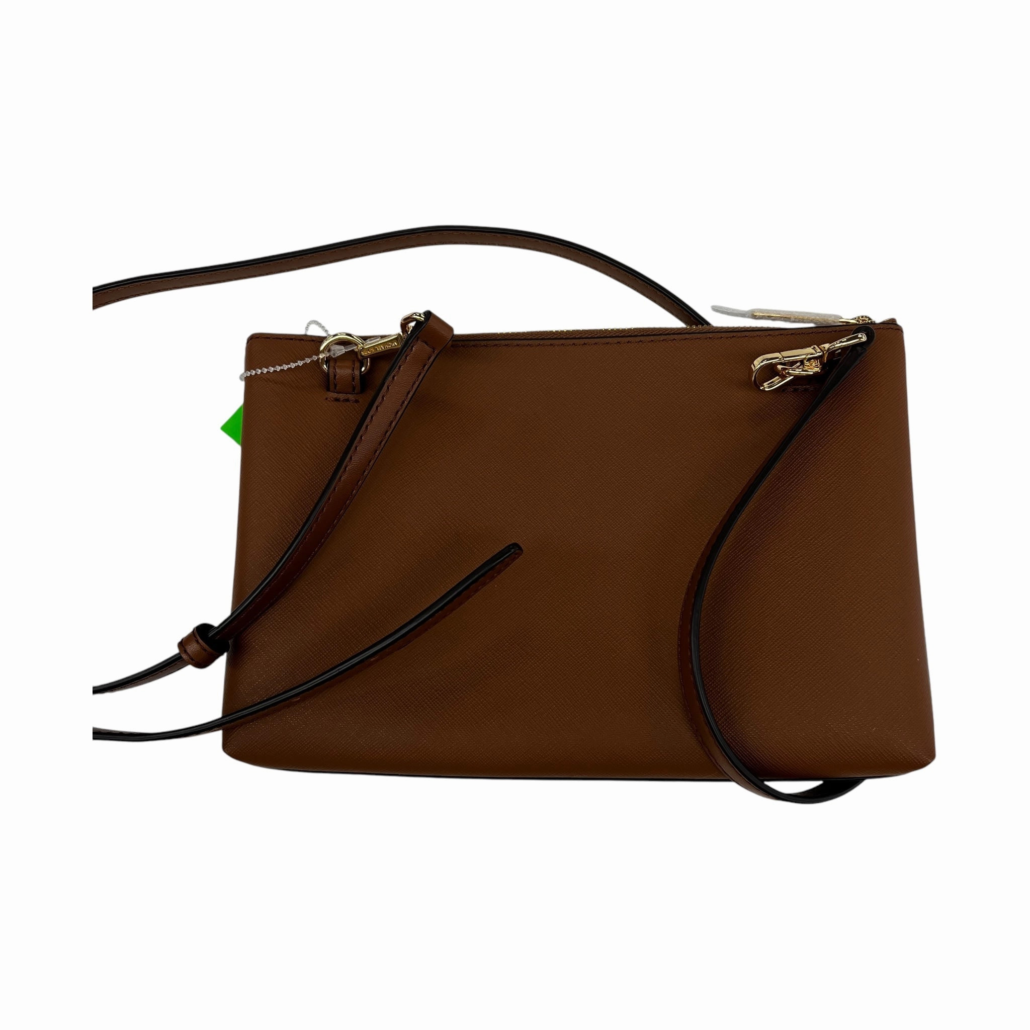 Crossbody Designer By Michael Kors In Tan, Size:Small