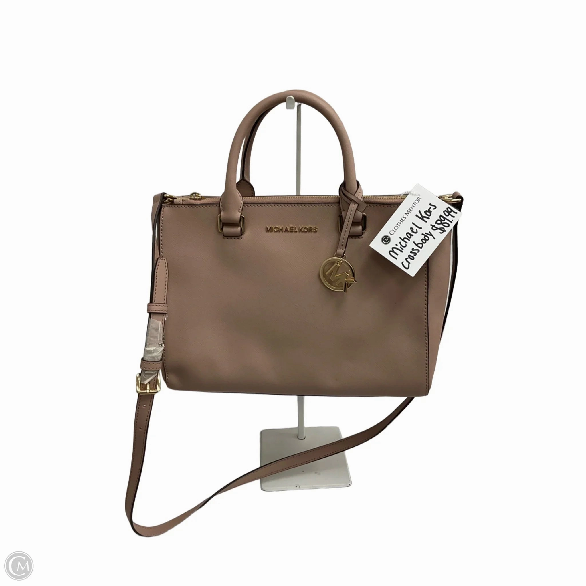 Crossbody Designer By Michael Kors, Size: Large
