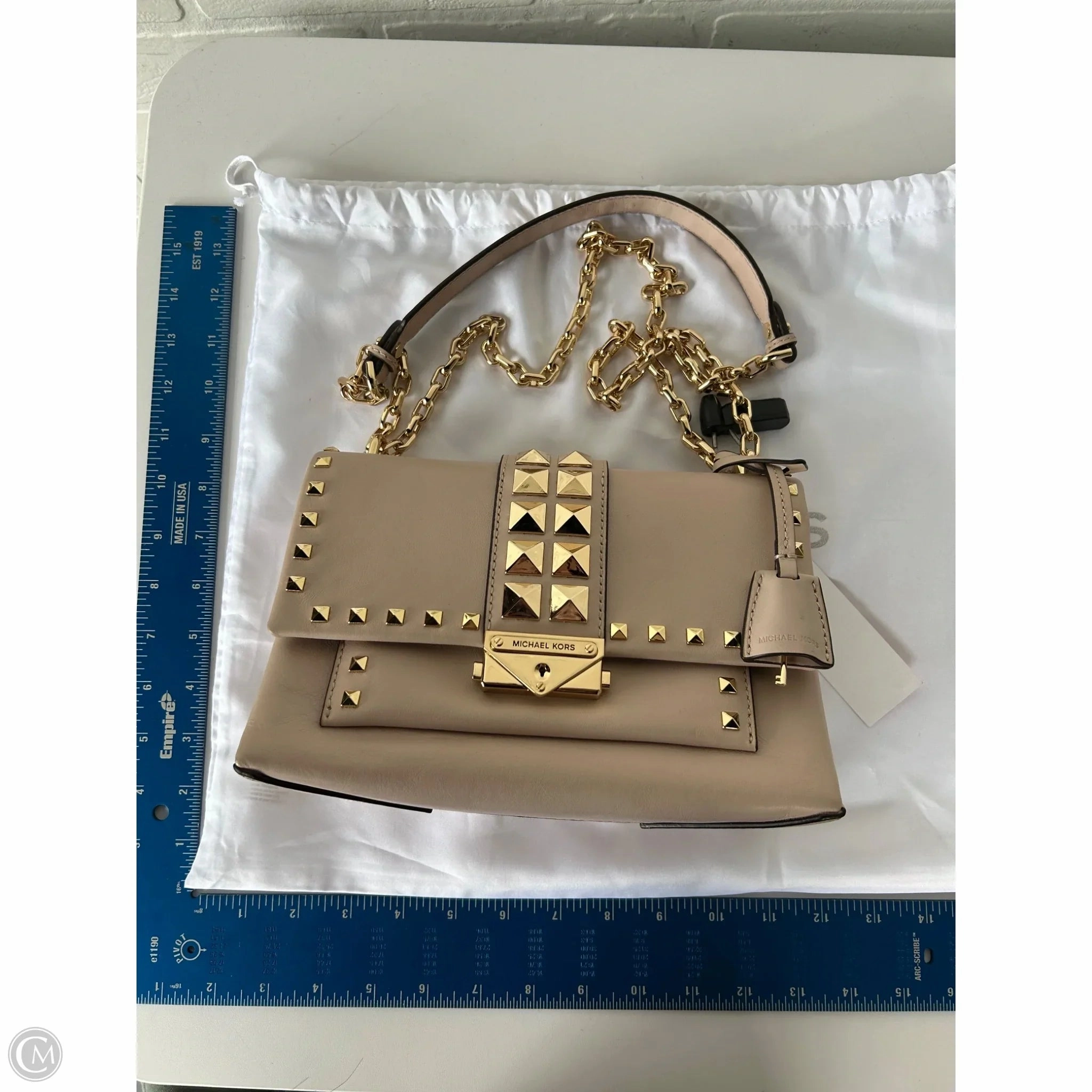 Crossbody Designer By Michael Kors, Size: Medium