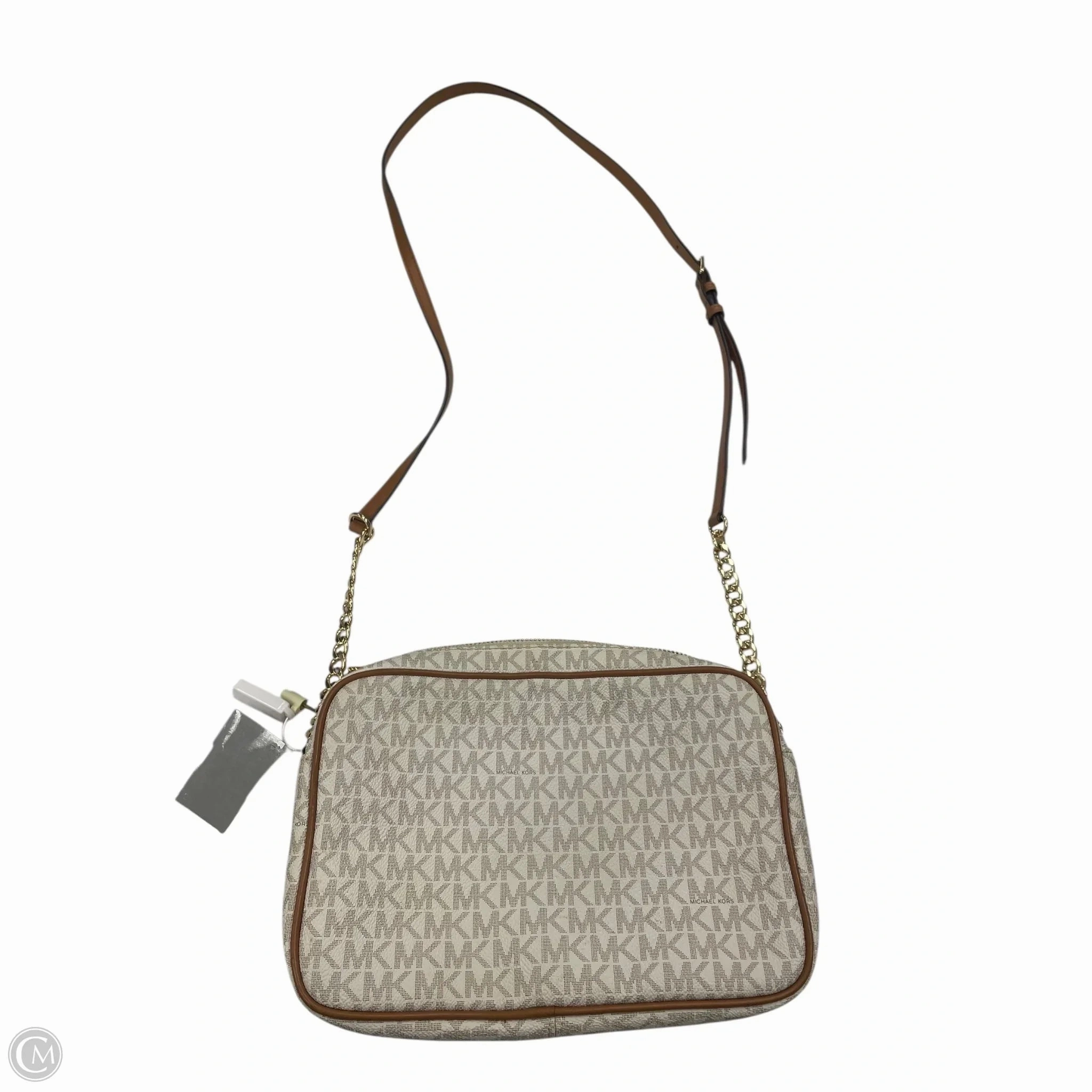 Crossbody Designer By Michael Kors, Size: Medium