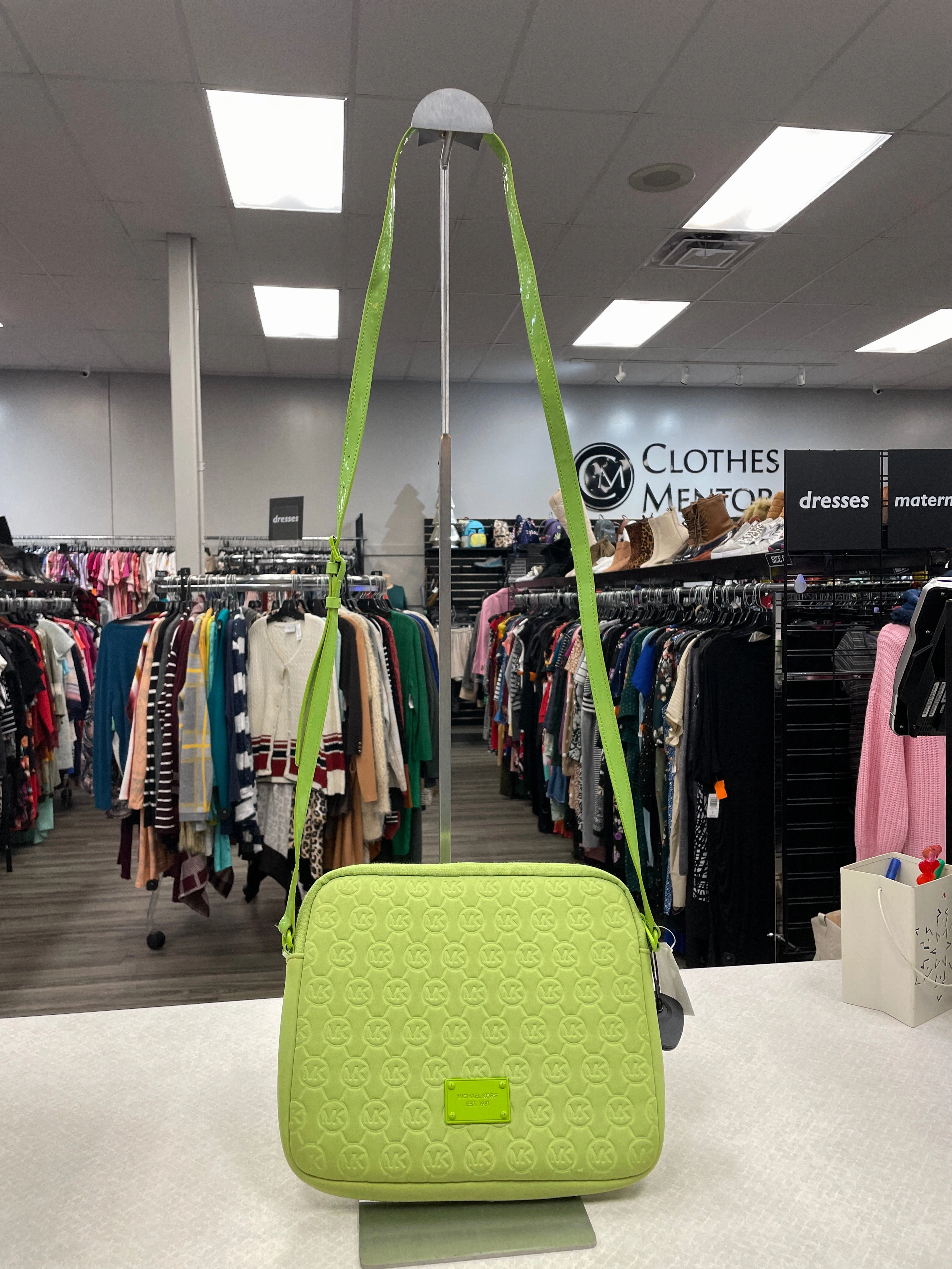 Crossbody Designer By Michael Kors, Size: Medium