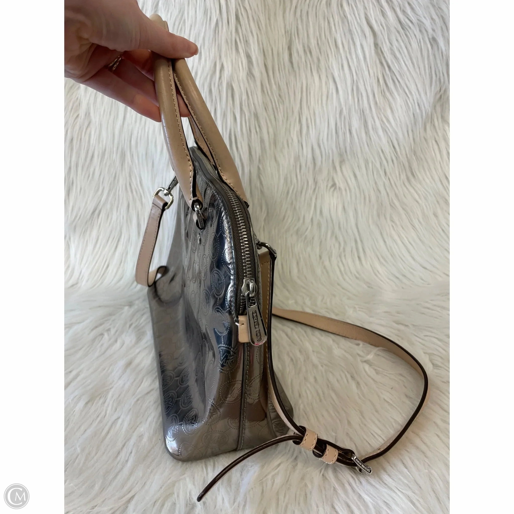 Crossbody Designer By Michael Kors, Size: Medium
