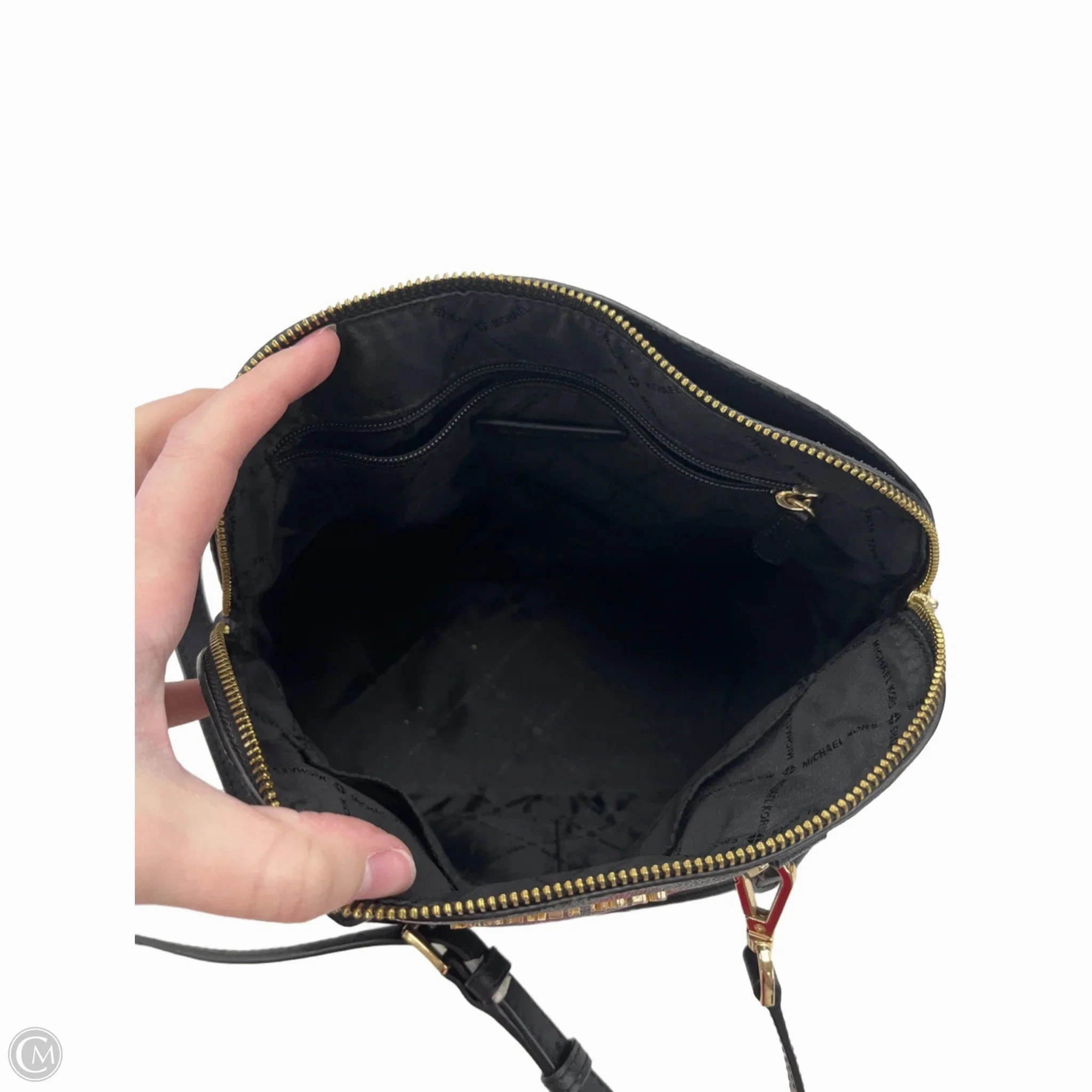 Crossbody Designer By Michael Kors, Size: Medium
