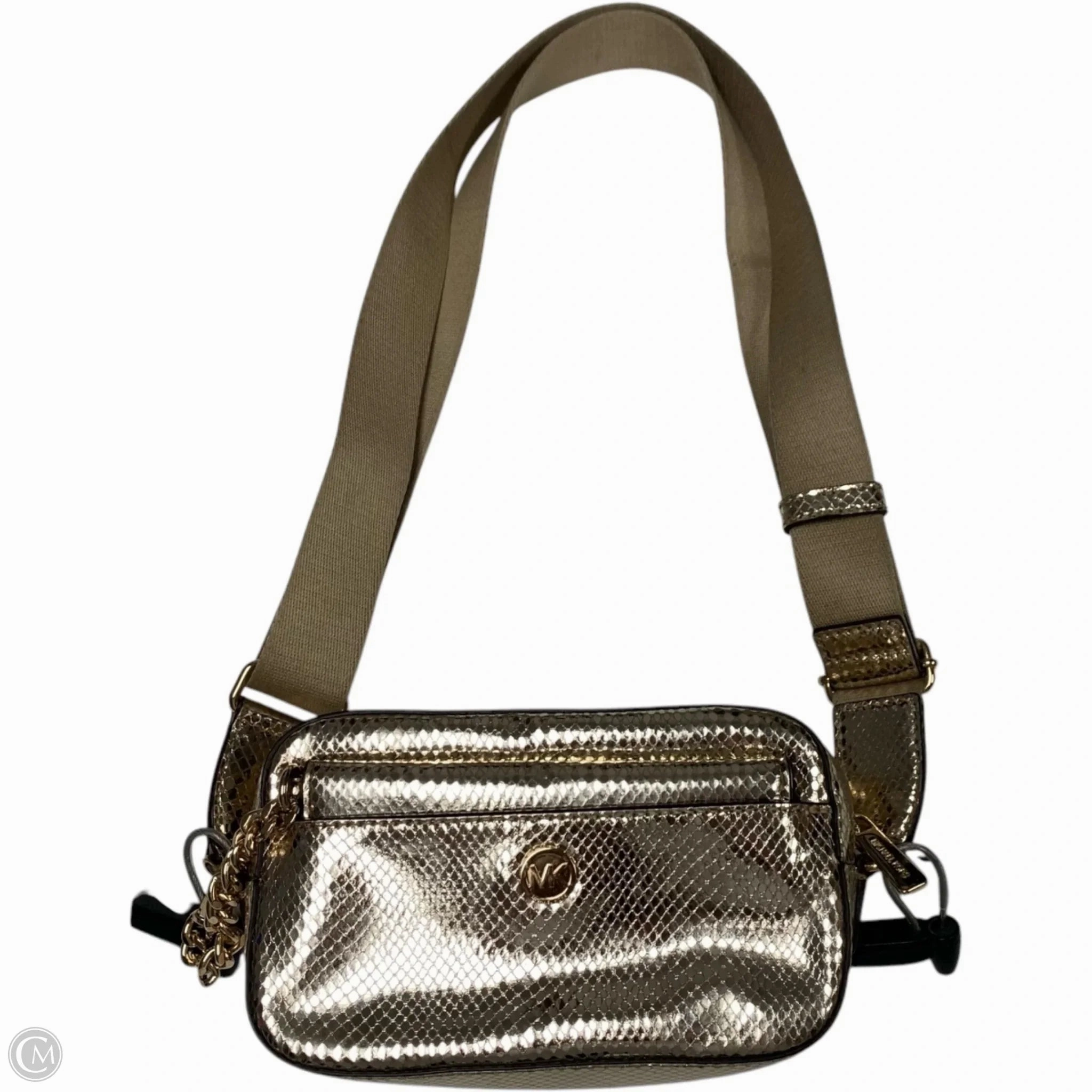 Crossbody Designer By Michael Kors, Size: Medium