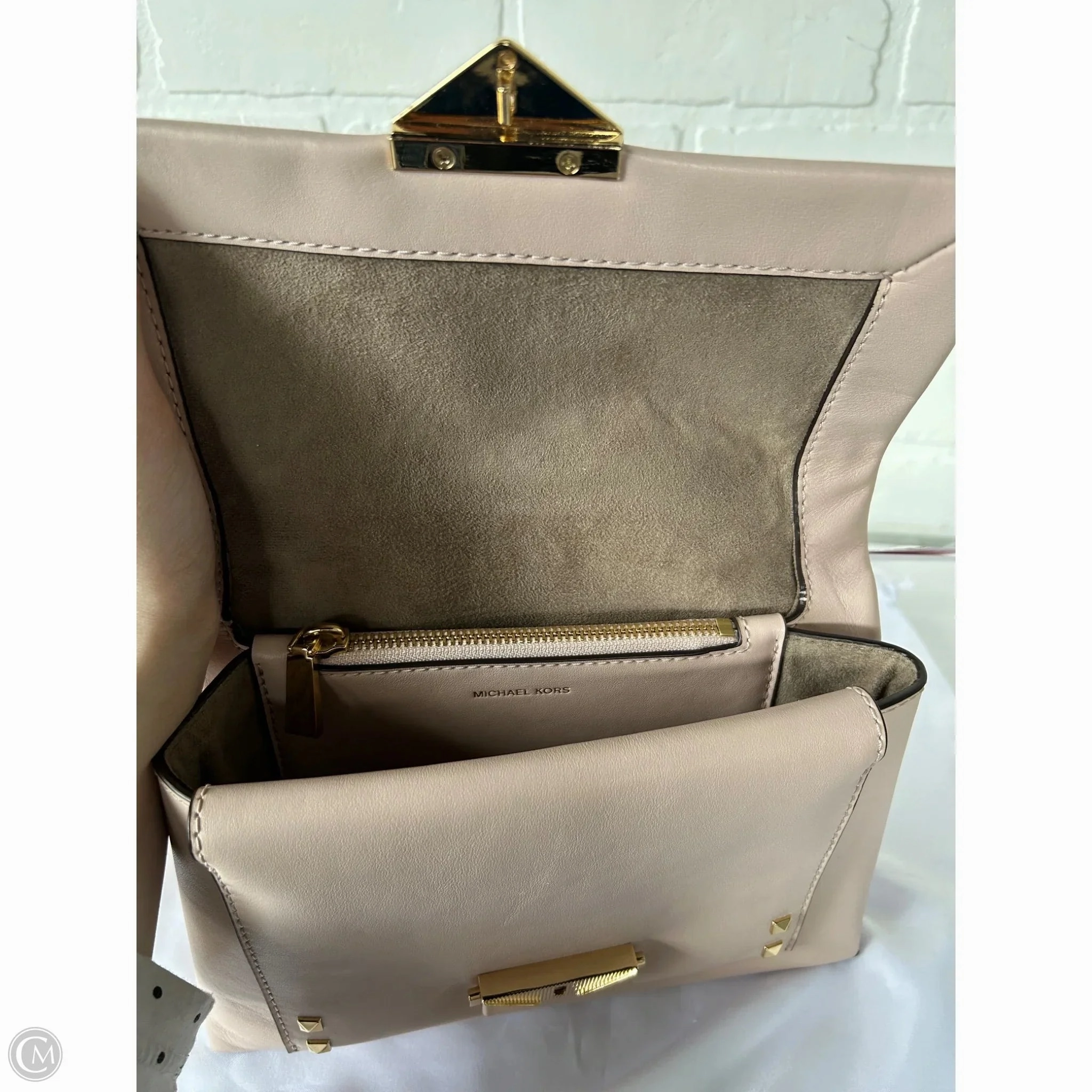 Crossbody Designer By Michael Kors, Size: Medium
