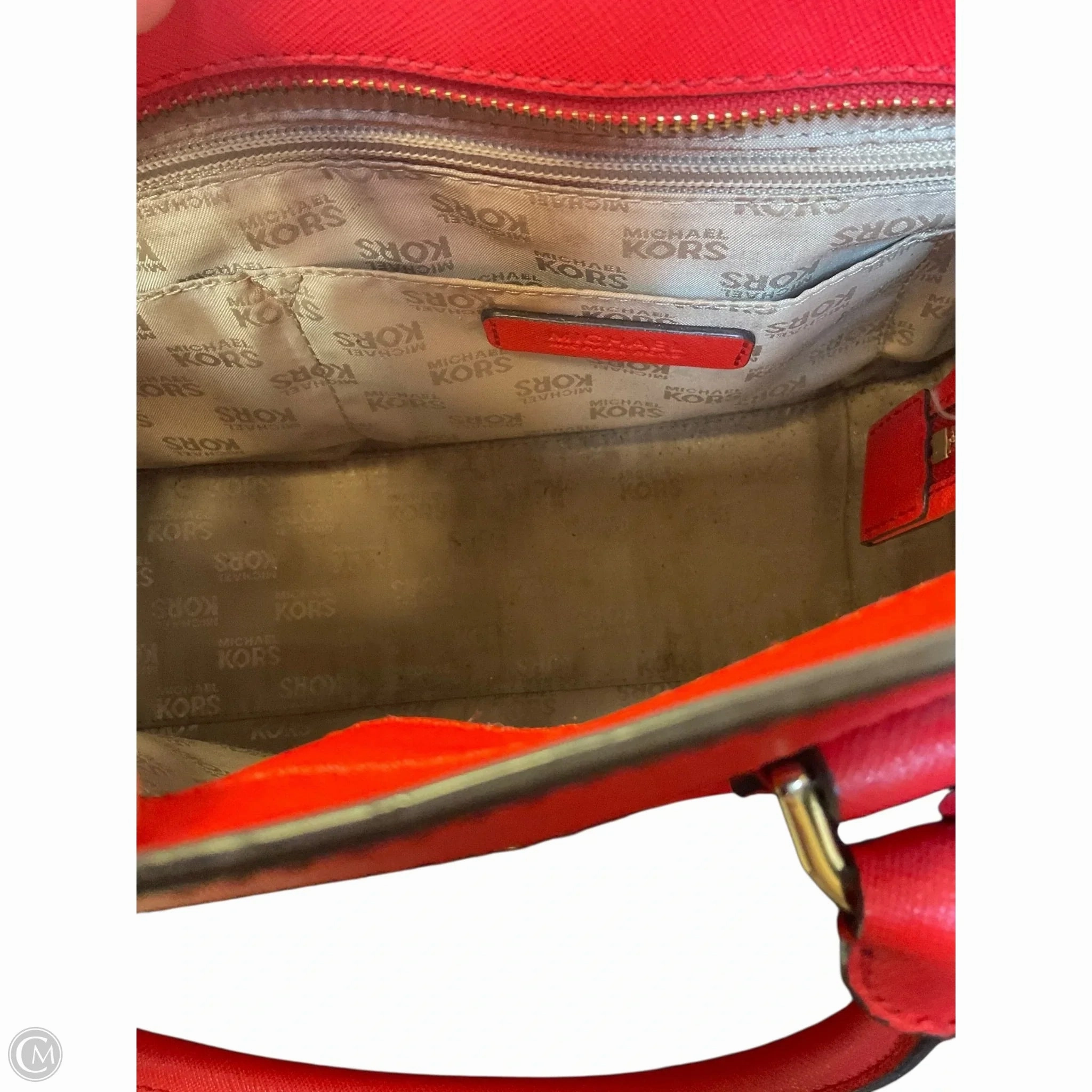 Crossbody Designer By Michael Kors, Size: Medium