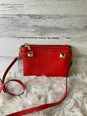 Crossbody Designer By Michael Kors, Size: Medium