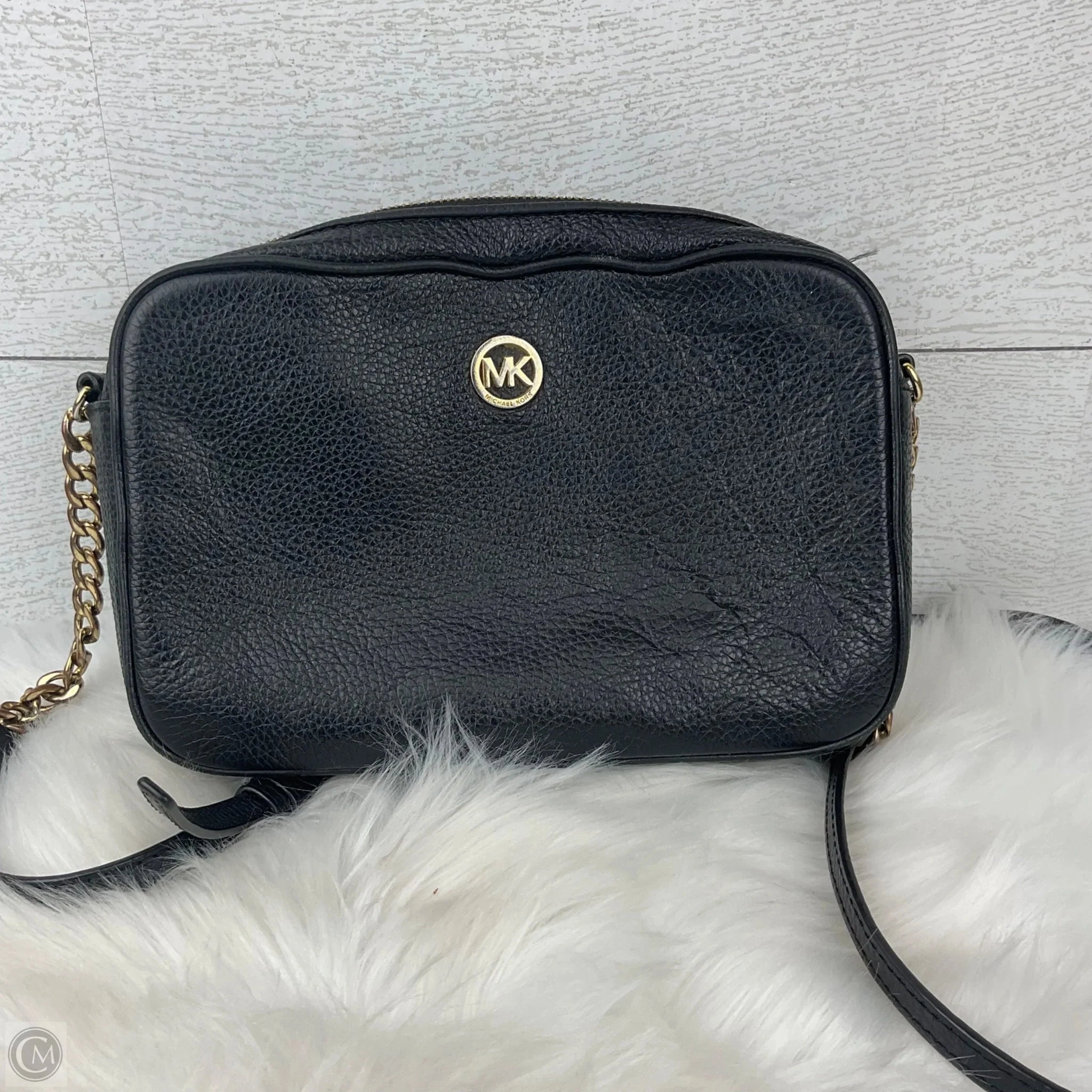 Crossbody Designer By Michael Kors, Size: Medium