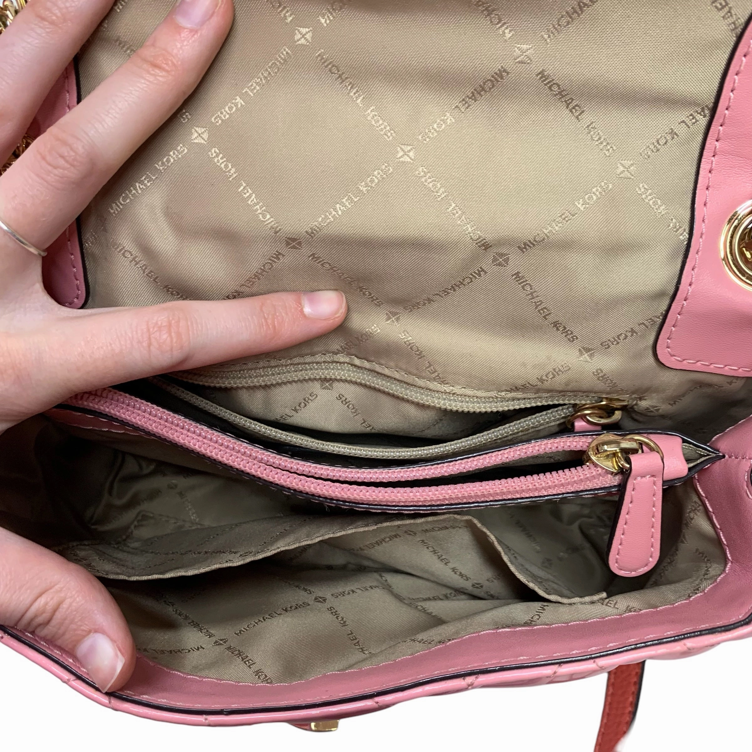 Crossbody Designer By Michael Kors  Size: Medium