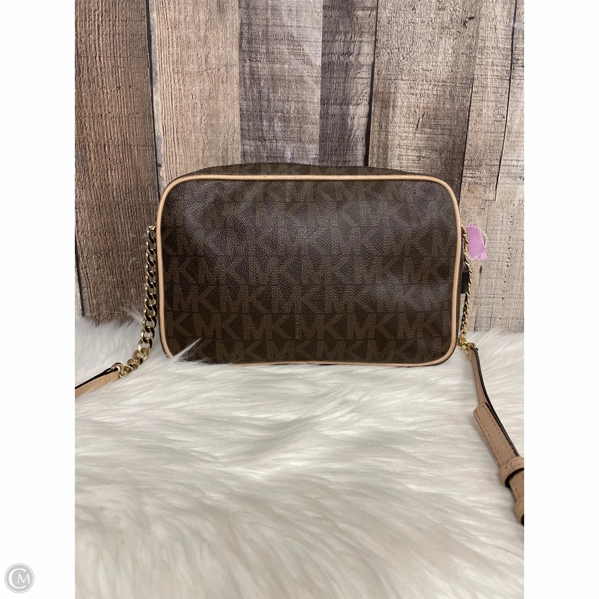 Crossbody Designer By Michael Kors, Size: Medium