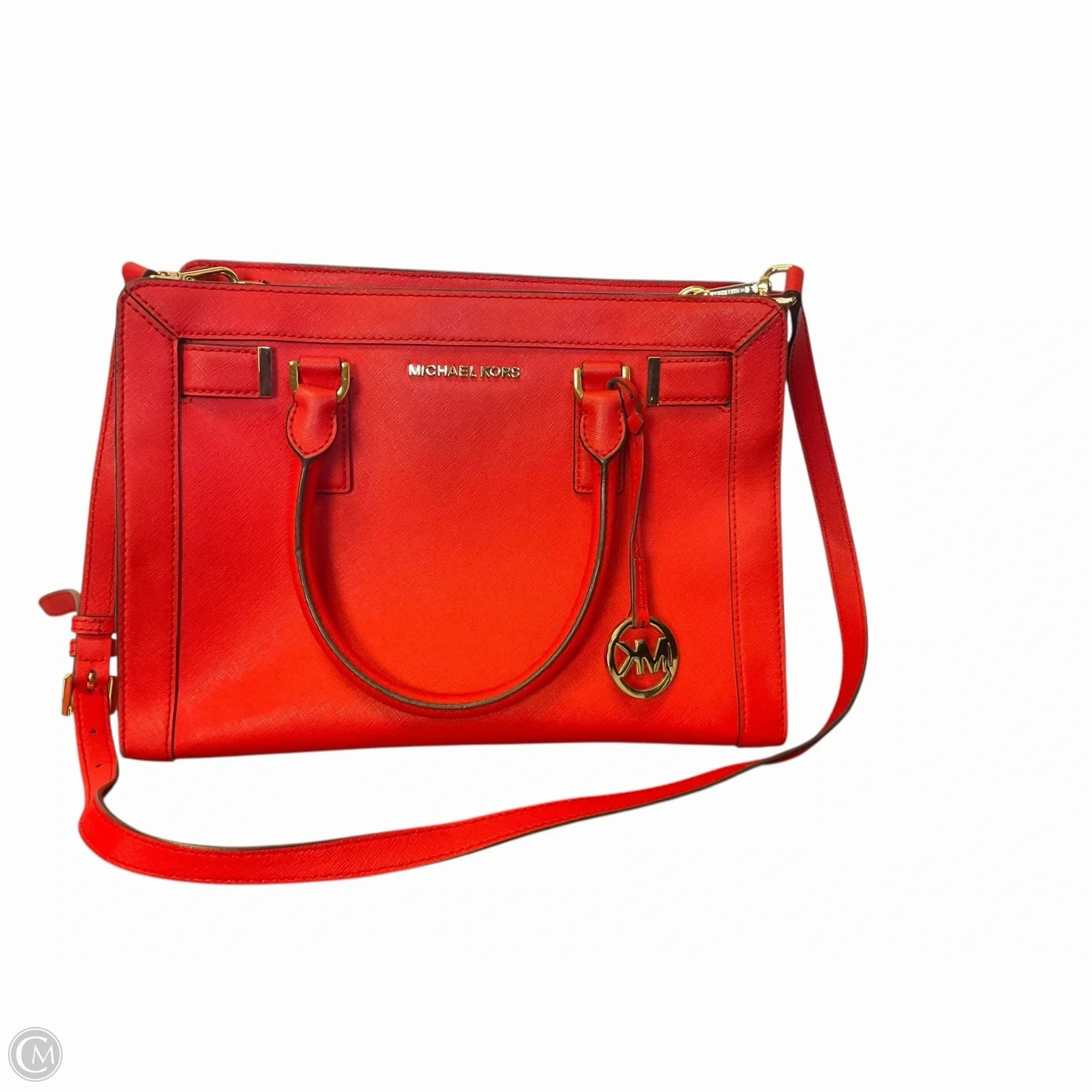 Crossbody Designer By Michael Kors, Size: Medium