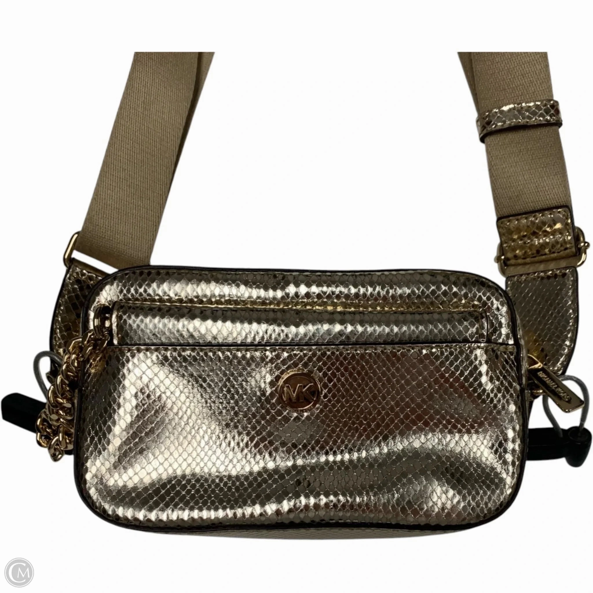 Crossbody Designer By Michael Kors, Size: Medium