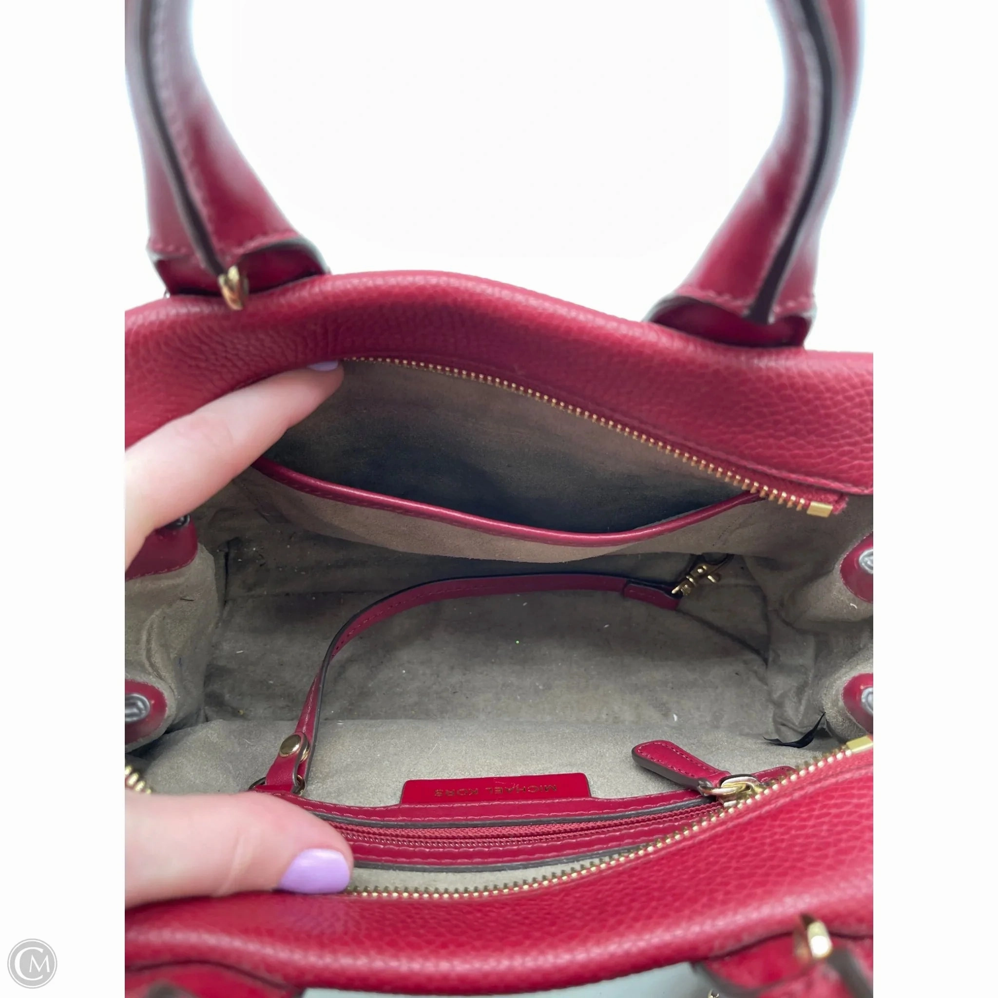 Crossbody Designer By Michael Kors, Size: Small
