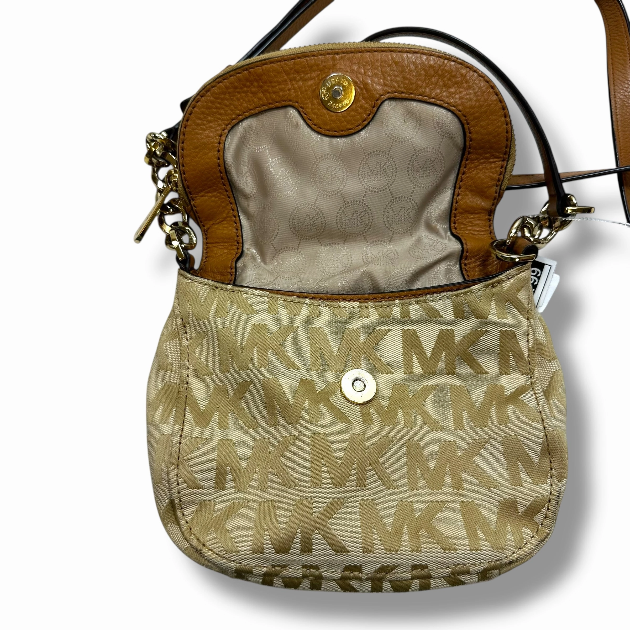 Crossbody Designer By Michael Kors, Size: Small