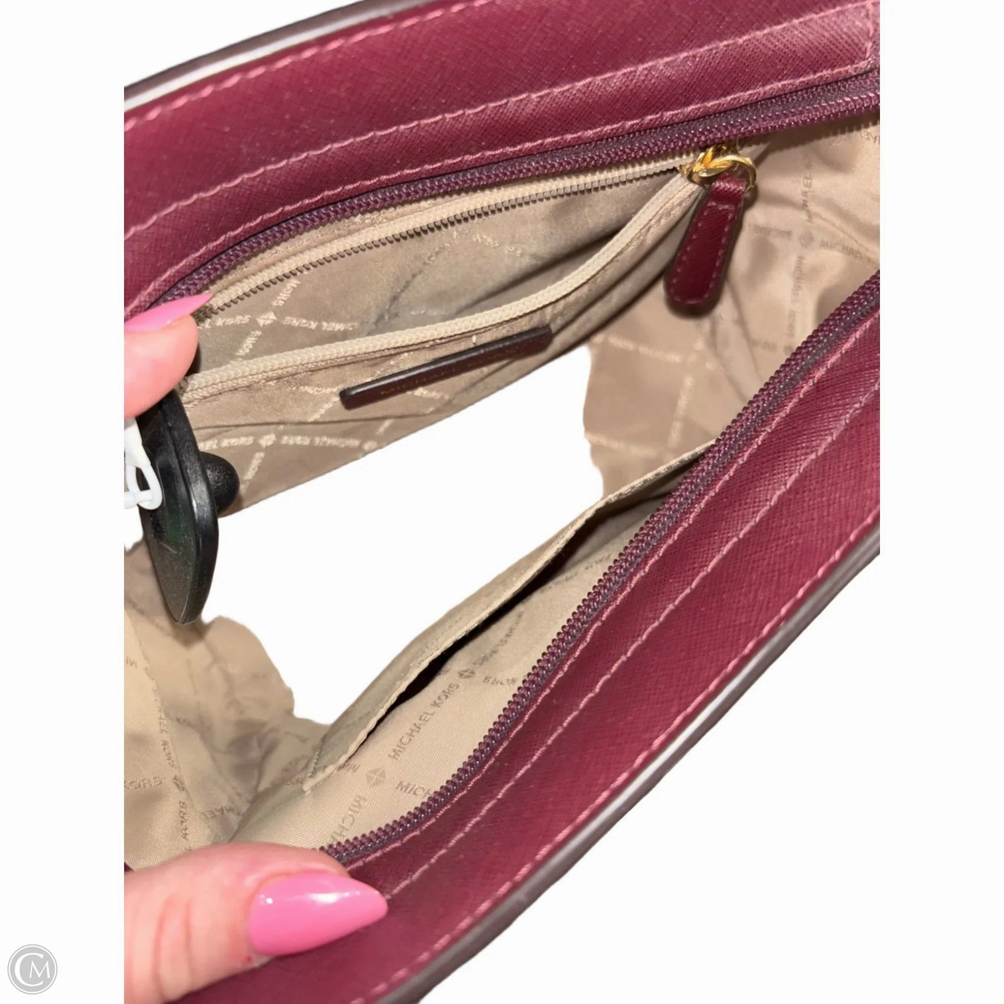 Crossbody Designer By Michael Kors, Size: Small