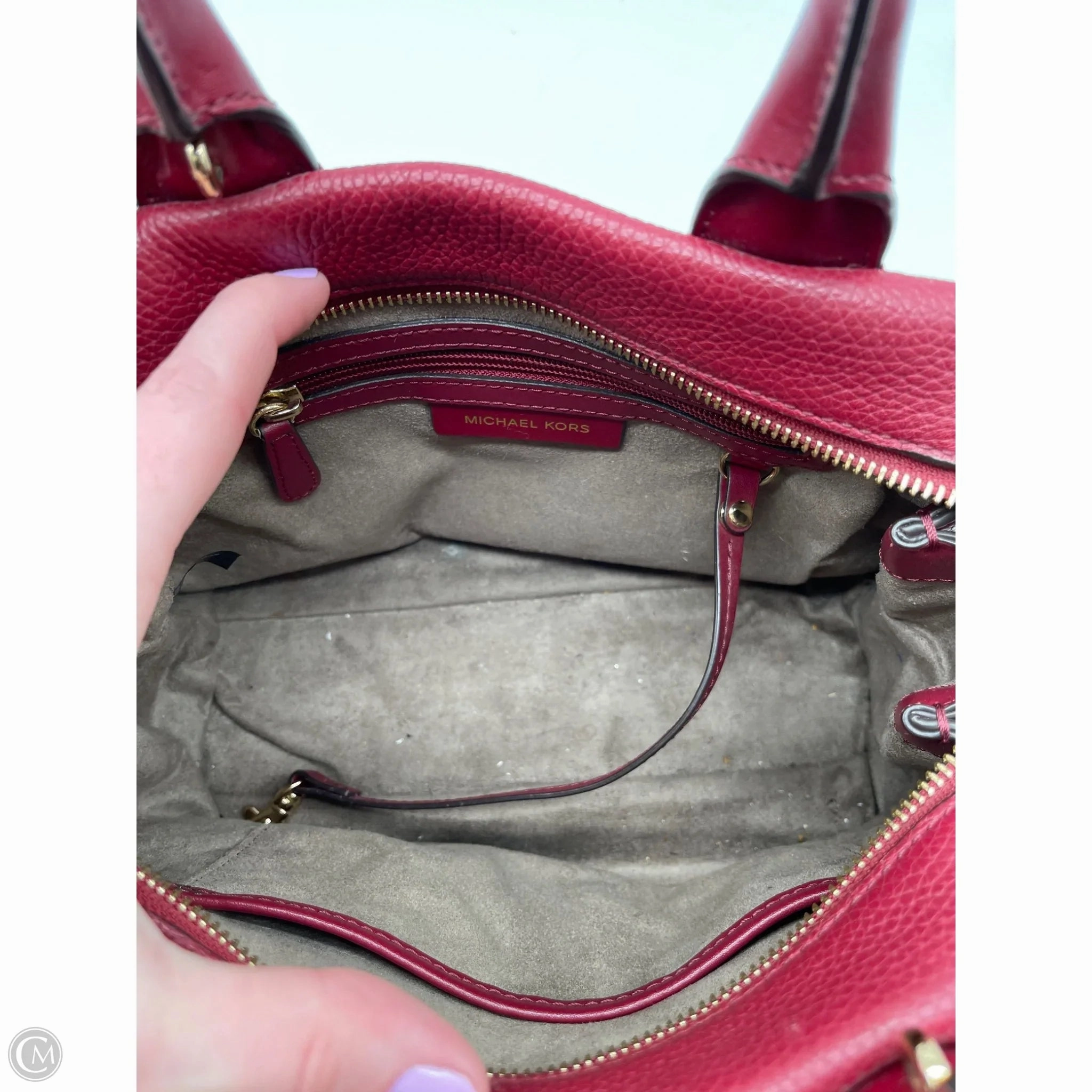 Crossbody Designer By Michael Kors, Size: Small