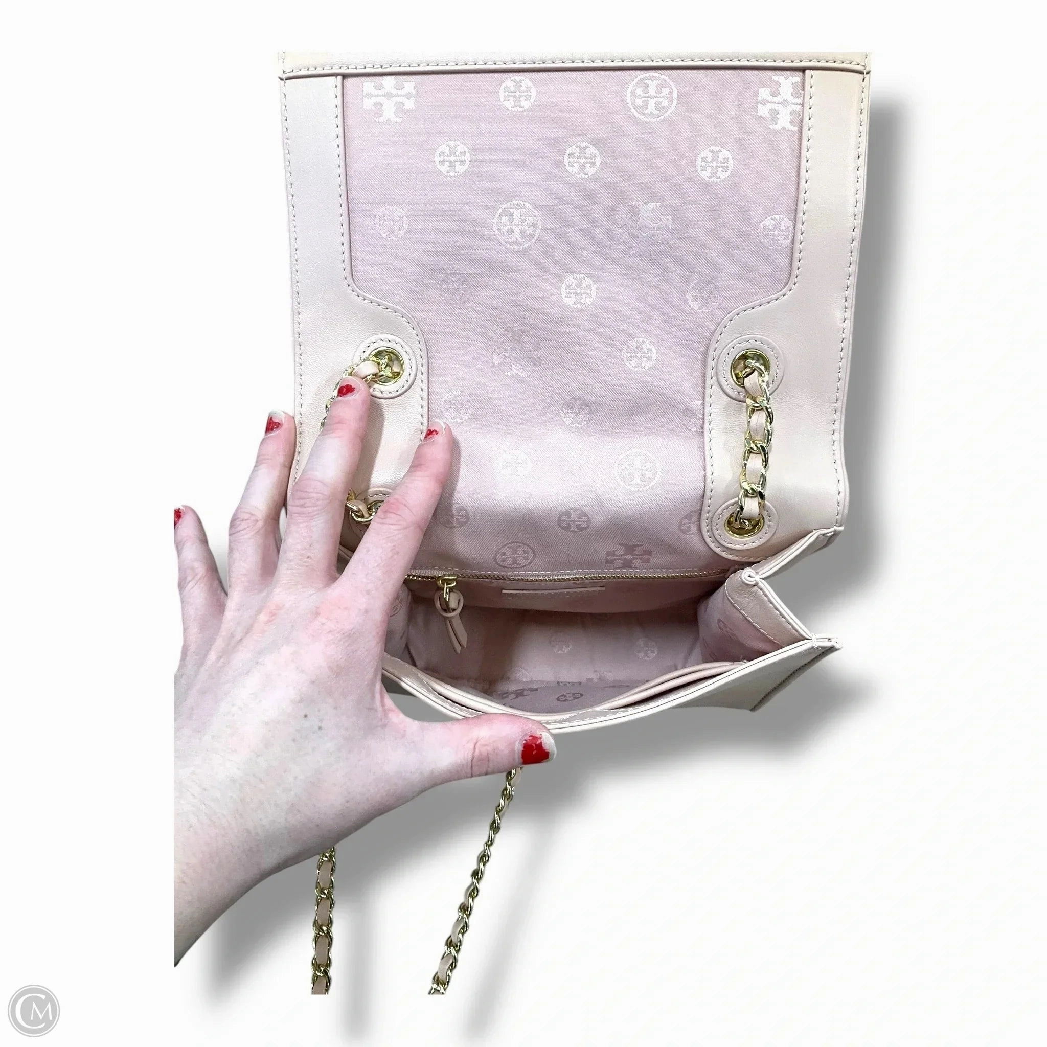 Crossbody Designer By Tory Burch, Size: Medium