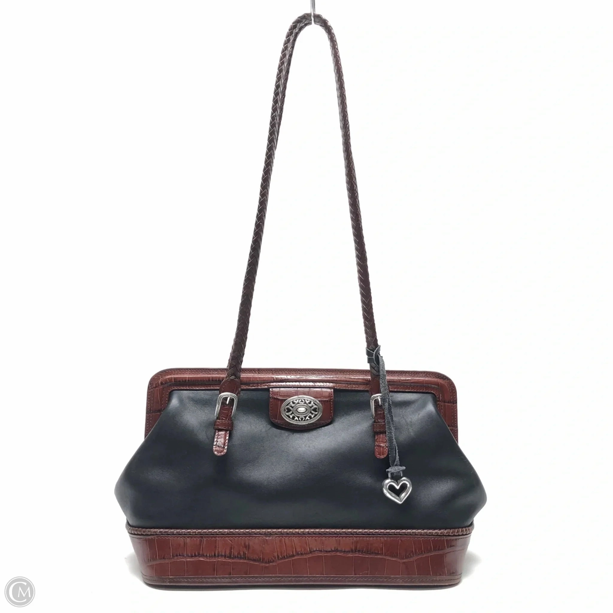 Crossbody Leather By Brighton, Size: Medium