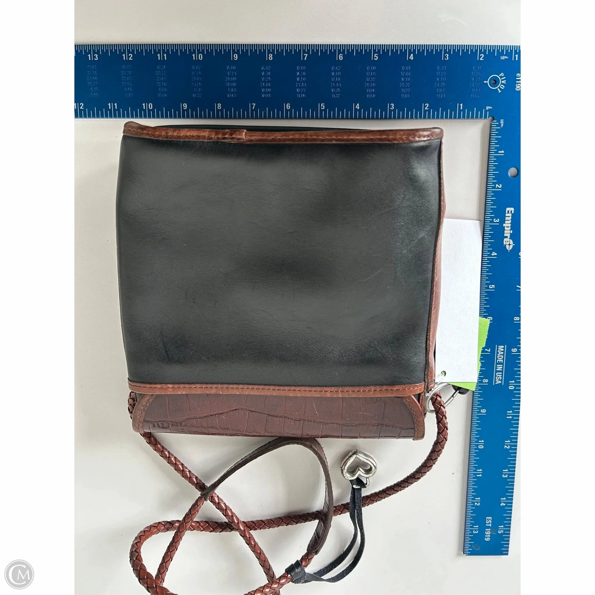 Crossbody Leather By Brighton, Size: Medium