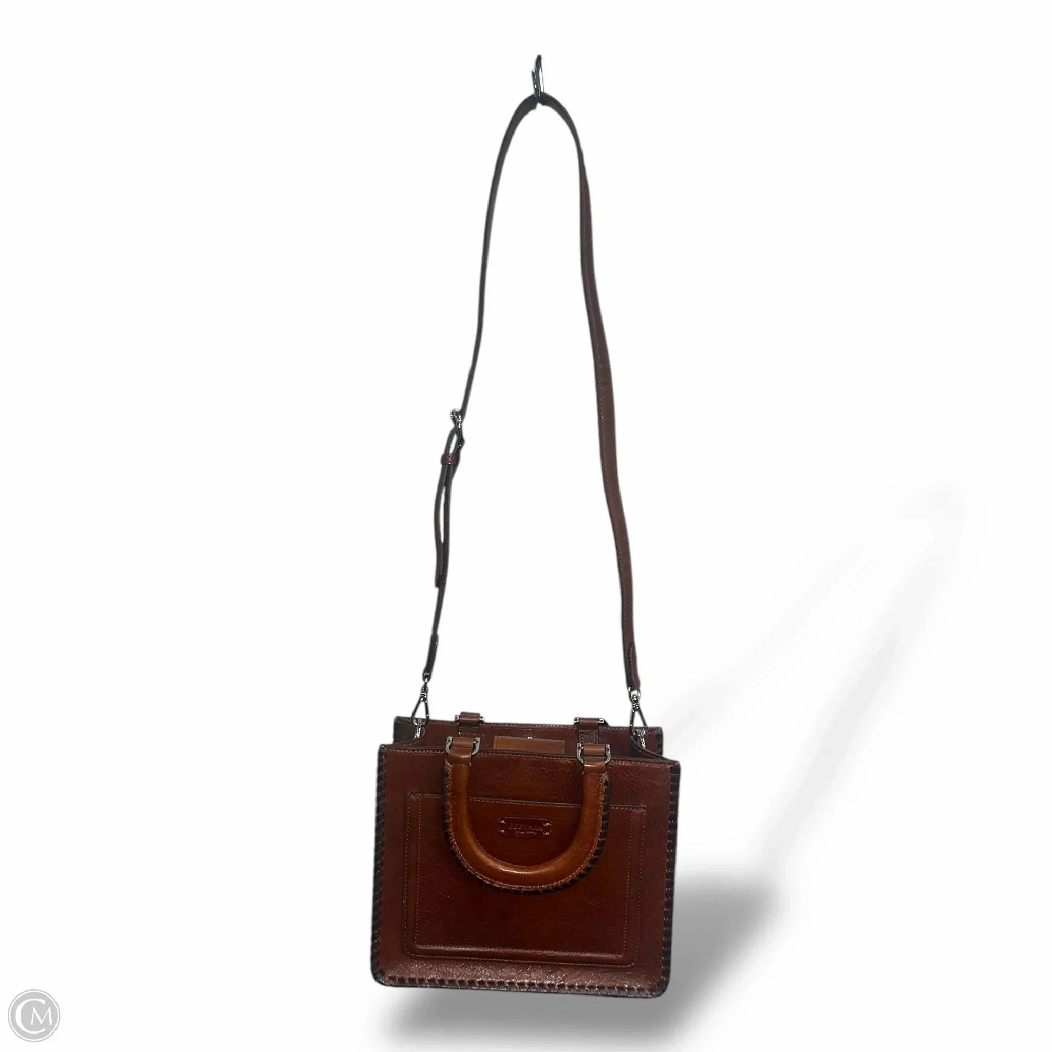 Crossbody Leather By Brighton, Size: Medium