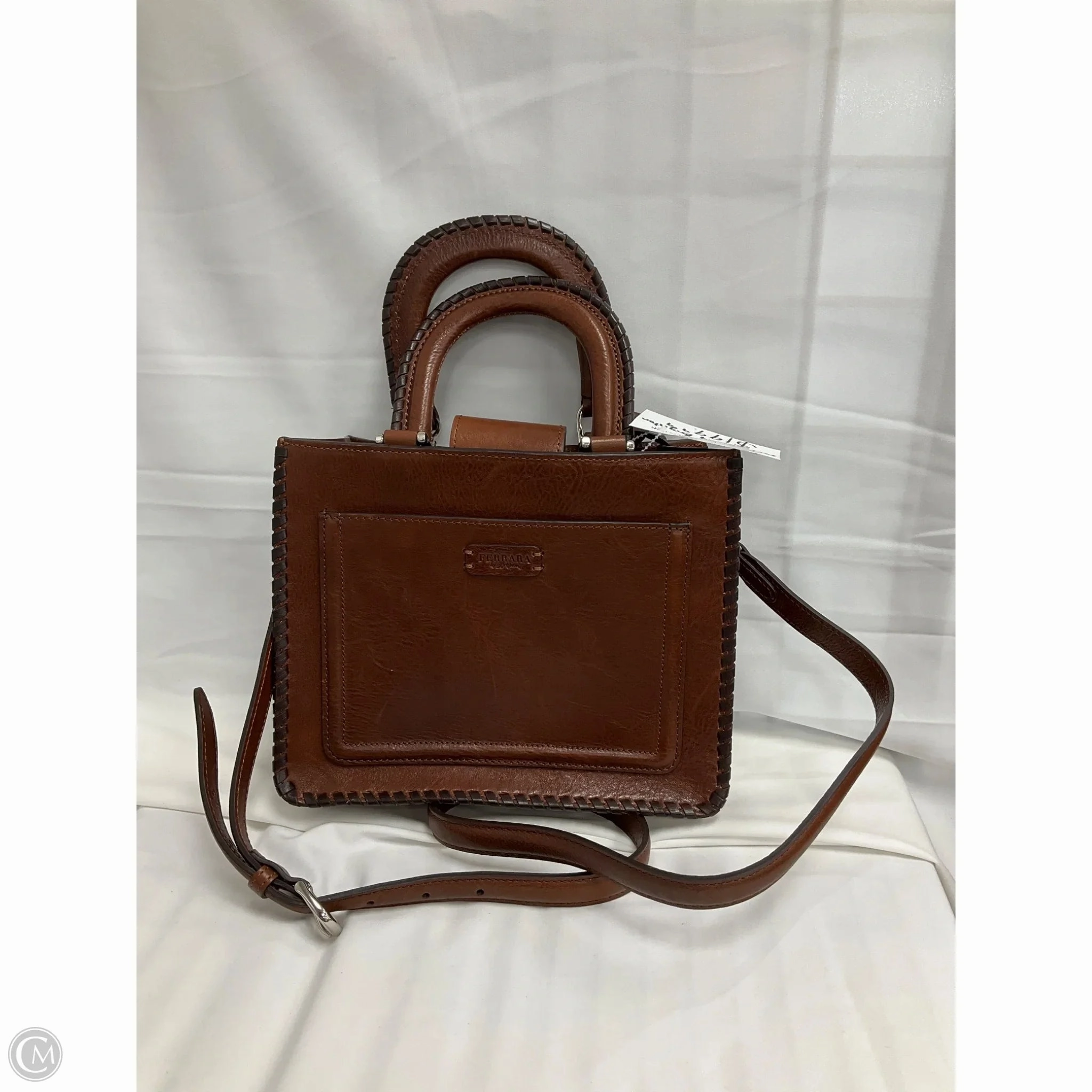 Crossbody Leather By Brighton, Size: Medium