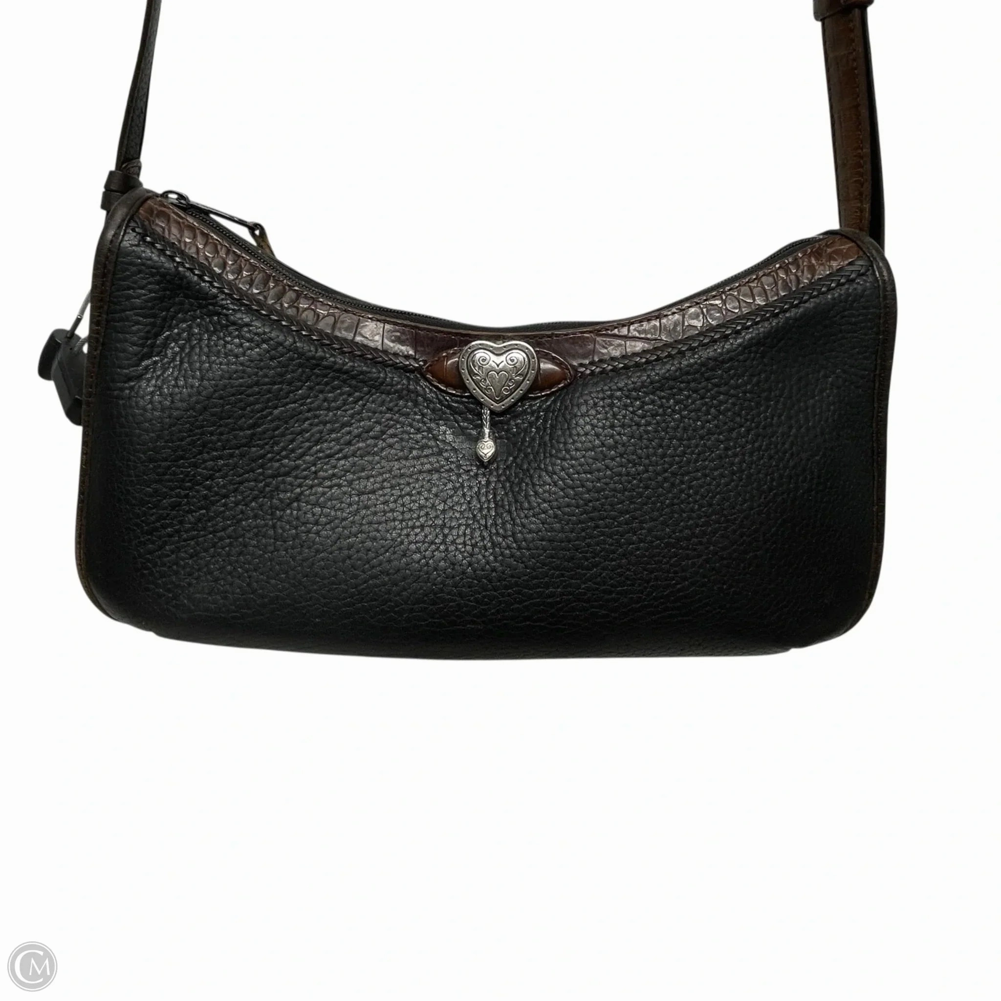 Crossbody Leather By Brighton, Size: Medium