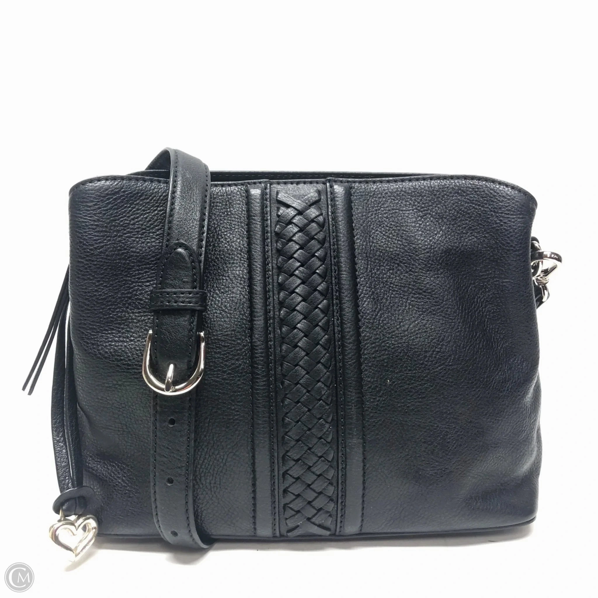 Crossbody Leather By Brighton, Size: Medium